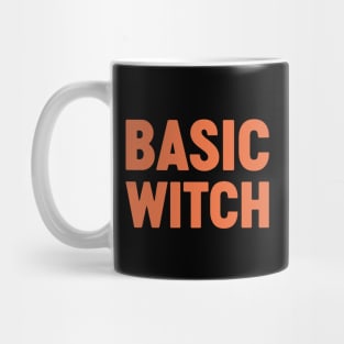 Basic Witch Funny Halloween (Pumpkin) Mug